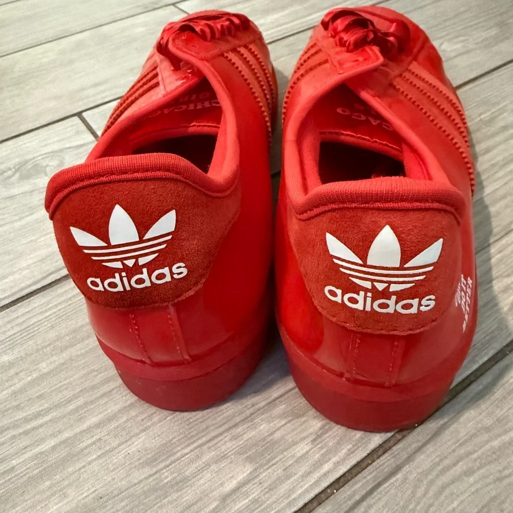 adidas Women's Red Sneakers - Picture 3 of 4